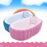 Portable Inflatable Bathtub For Babies Kid Baby Bath Thickening Folding – Blue